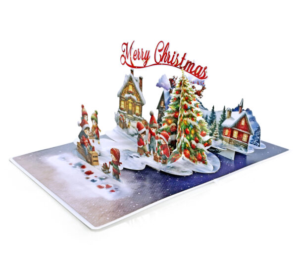 Children-Xmas-Christmas-Santa-Claus-3D-Popup-Card-05