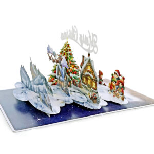 Children-Xmas-Christmas-Santa-Claus-3D-Popup-Card-06