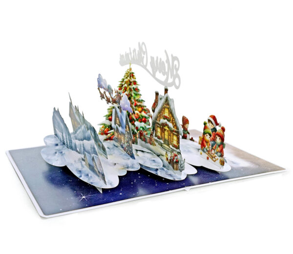 Children-Xmas-Christmas-Santa-Claus-3D-Popup-Card-06