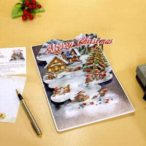 Children-Xmas-Christmas-Santa-Claus-3D-Popup-Card-08