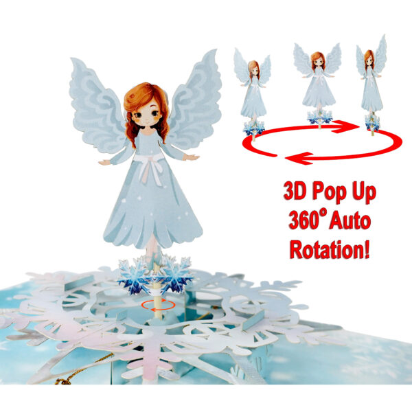 Christmas-Little-Girl-Angel-3D-pop-up-Card-01