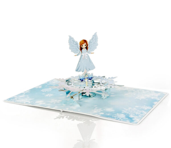 Christmas-Little-Girl-Angel-3D-pop-up-Card-04