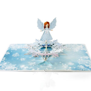 Christmas-Little-Girl-Angel-3D-pop-up-Card-05