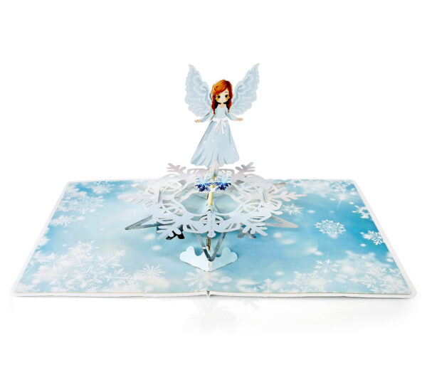 Christmas-Little-Girl-Angel-3D-pop-up-Card-06