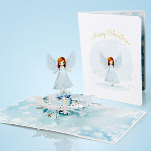 Christmas-Little-Girl-Angel-3D-pop-up-Card-08