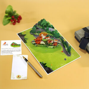 Fox-Greeting-3D-Card-Popup-Mother-Day-07