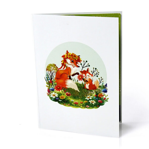 Fox-Greeting-3D-Card-Popup-Mother-Day-10