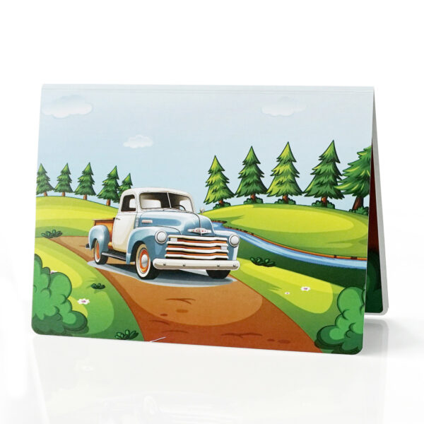 Greeting-Card-For-Father-With-3D-Popup-Truck-10