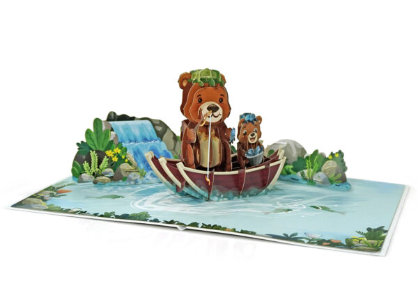 Happy-Father-Day-greeting-card-Bear-Fishing-3D-pop-up-04