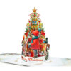 Pine-Tree-Children-Merry-Christmas-3D-Greeting-Card-01