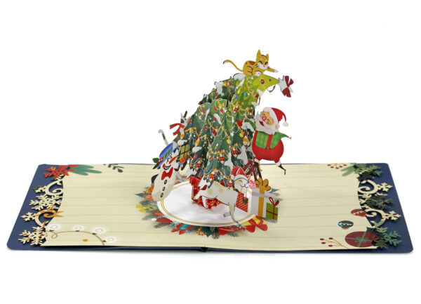 Pine-Tree-and-Santa-Claus-3D-Greeting-Card-04