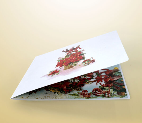 Poinsettia-Basket-Flower-3D-popup-Greeting-Card-09