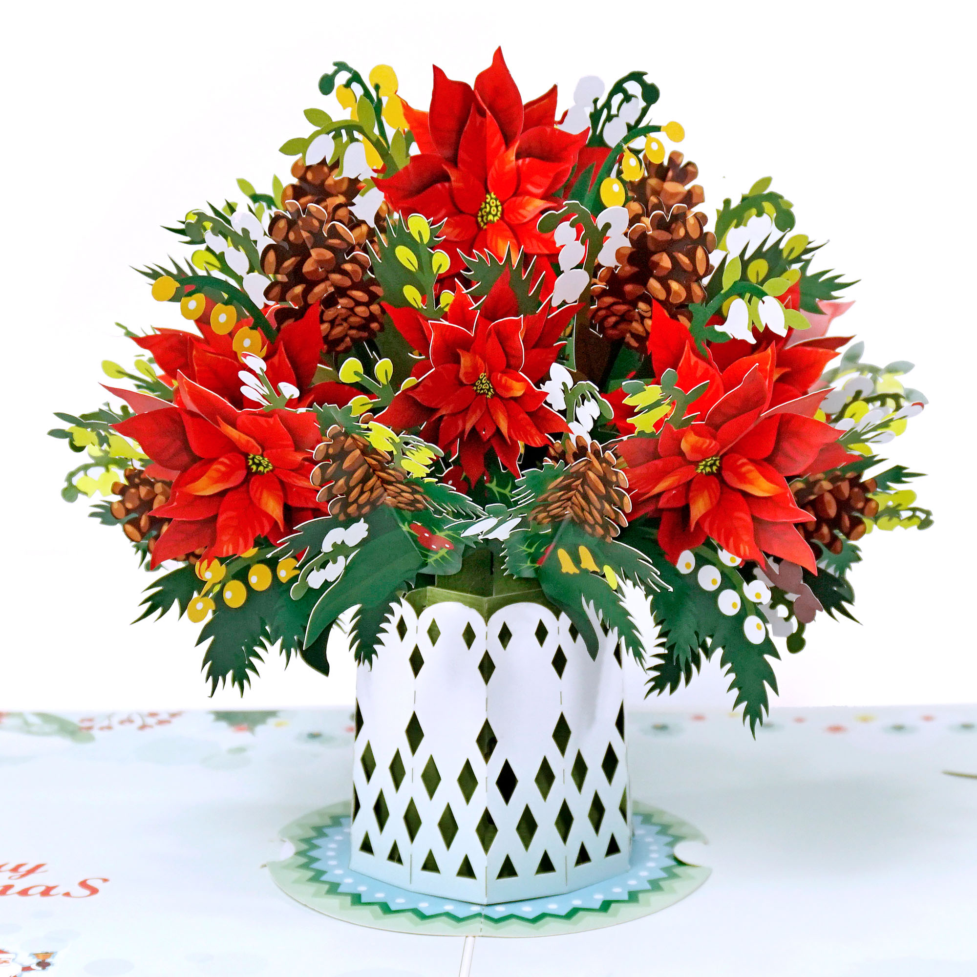 Poinsettia-Vase-3D-Card-take-out-01