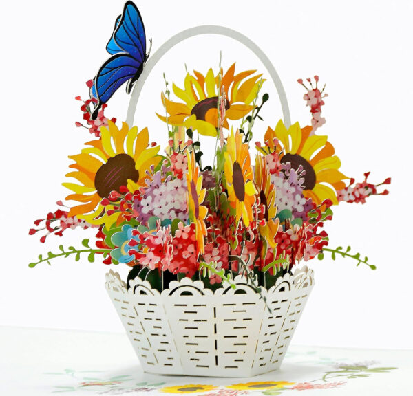 Sunflowers-White-Basket-3D-Greeting-Card-01