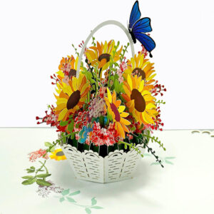 Sunflowers-White-Basket-3D-Greeting-Card-03