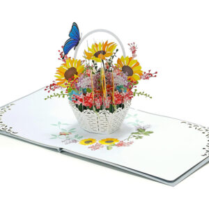 Sunflowers-White-Basket-3D-Greeting-Card-04