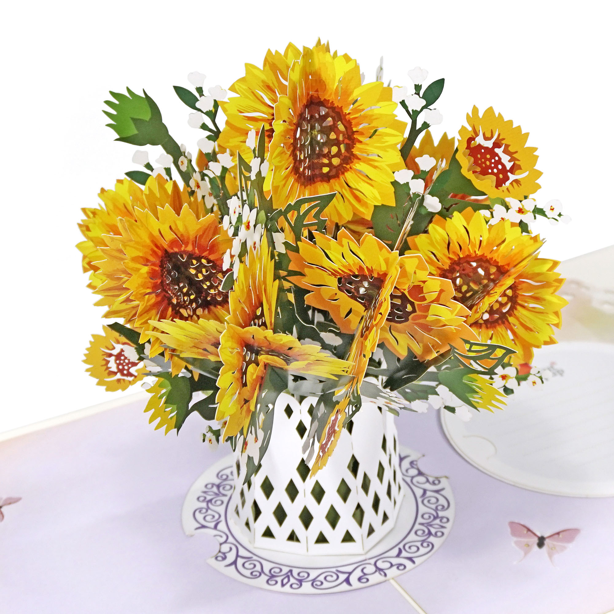 Sunflowers-White-Vase-3D-Popup-Card-01