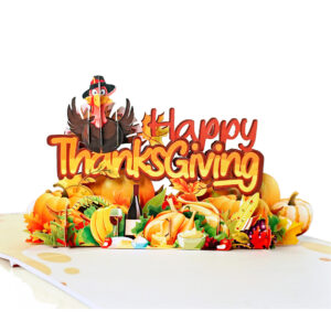 Thanksgiving-Greeting-Cards-3D-Popup-Turkey-01