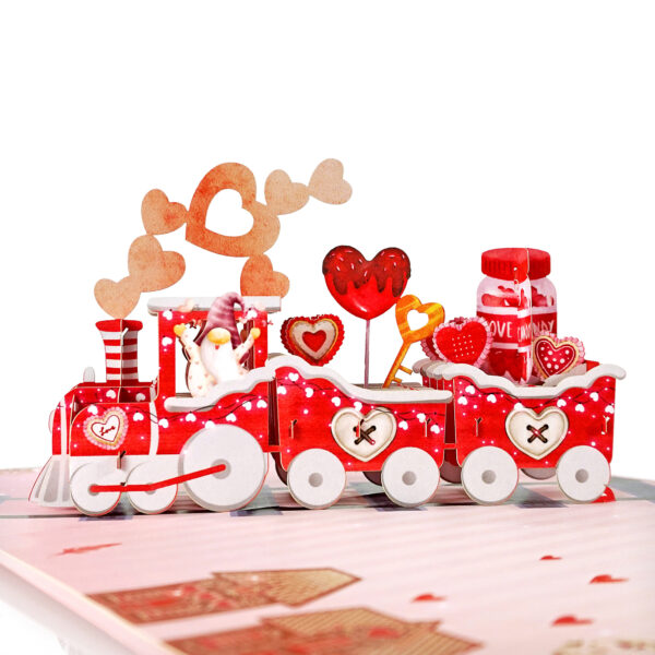 The-red-train-with-journey-of-love-3D-card-01