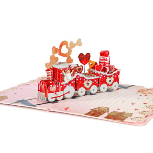 The-red-train-with-journey-of-love-3D-card-06