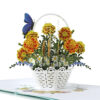 Yellow-marigold-flowers-basket-3D-paper-01