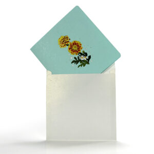 Yellow-marigold-flowers-basket-3D-paper-11