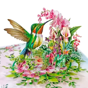 green-hummingbird-pop-up-card