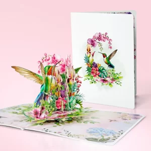 green-hummingbird-pop-up-card