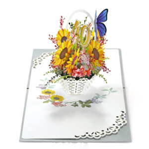 40th-Sunflowers-Bastket-3D-greeting-Card-05