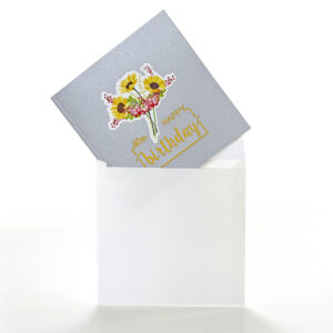 40th-Sunflowers-Bastket-3D-greeting-Card-11