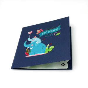 Happy-Father-Day-with-boy-Elephant-3D-greeting-card-09