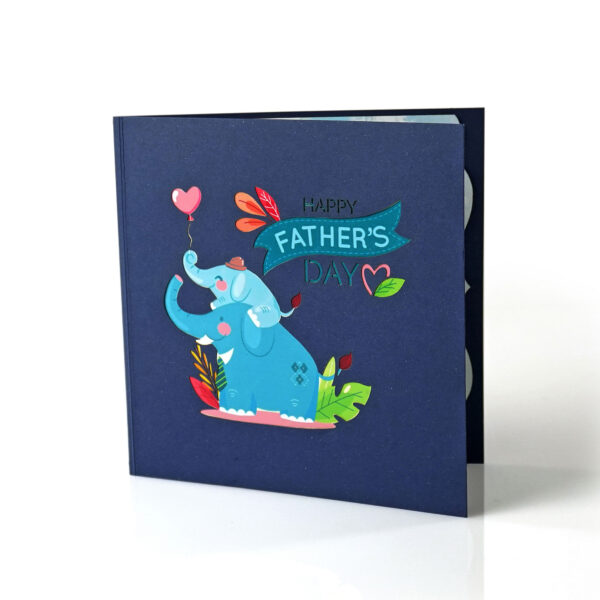 Happy-Father-Day-with-boy-Elephant-3D-greeting-card-10