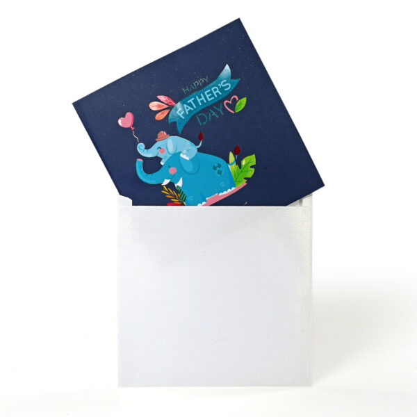 Happy-Father-Day-with-boy-Elephant-3D-greeting-card-11