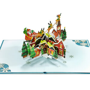 Santa-sleigh-and-reindeer-Christmas-3D-Card-06