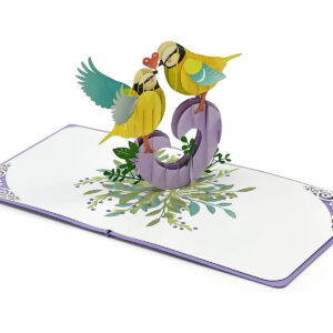 Yellow-birds-anniversary-Wedding-3D-Greeting-Popup-Card-04