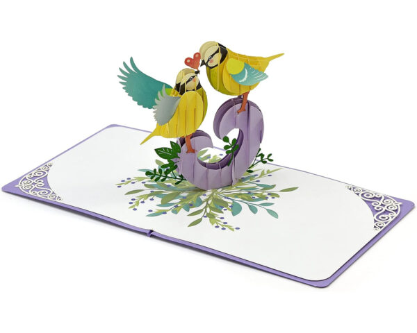 Yellow-birds-anniversary-Wedding-3D-Greeting-Popup-Card-04