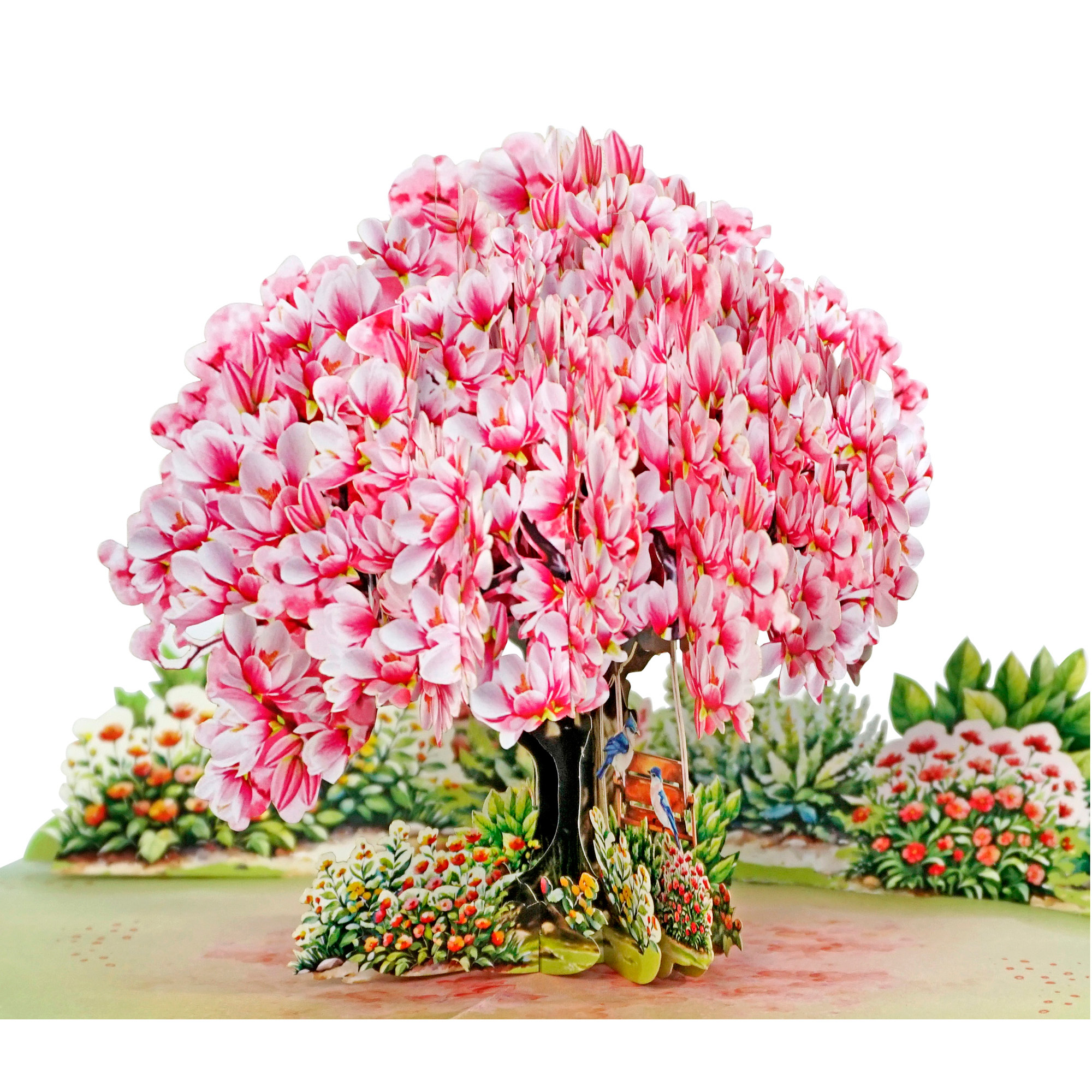 Magnolia-tree-3D-paper-to-anniversary-Birthday-01