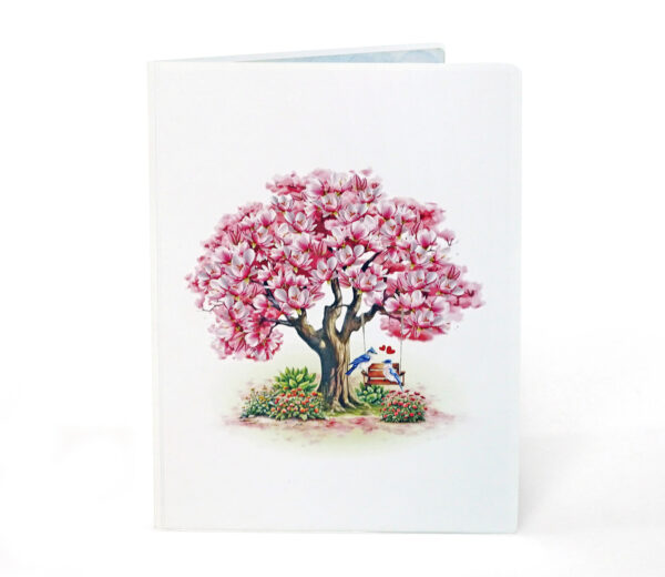 Magnolia-tree-3D-paper-to-anniversary-Birthday-07