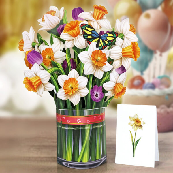 White-Narcissus-3D-popup-bouquet-handmade-SM-04