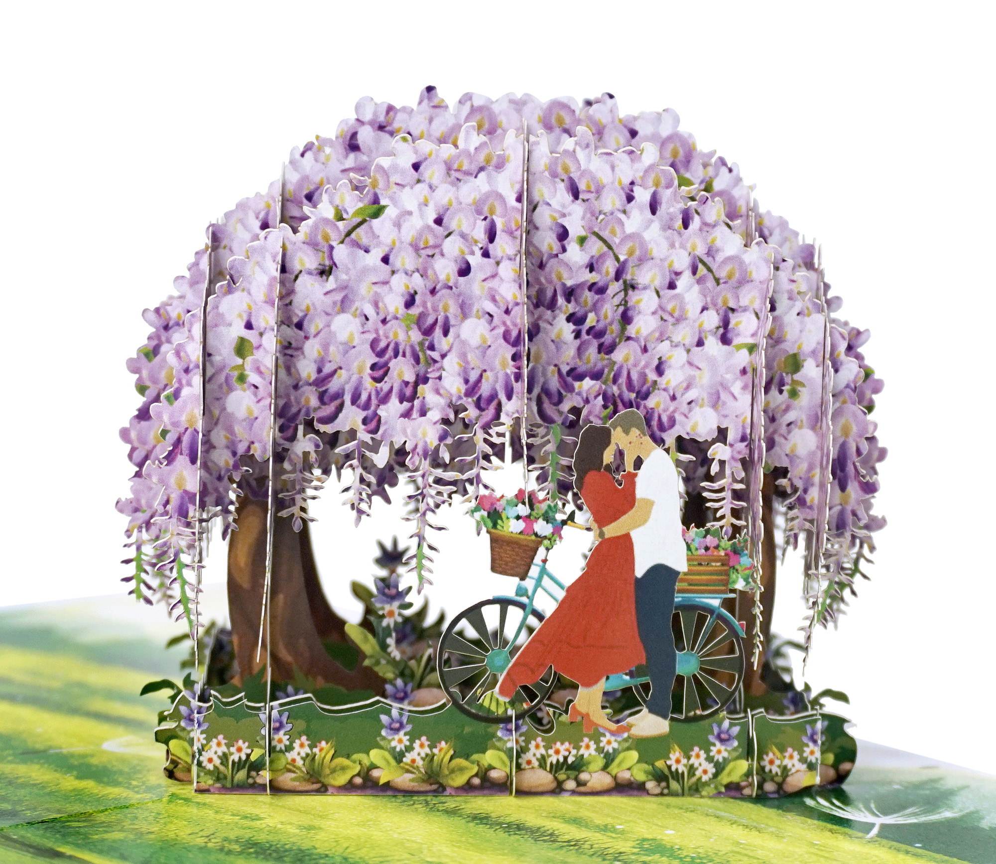 Wisteria-Couple-Valentines-3D-Popup-Card-Anniversary-Greeting-Card-00