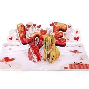 Love-you-popup-up-3D-card-with-Golden-Dog-03