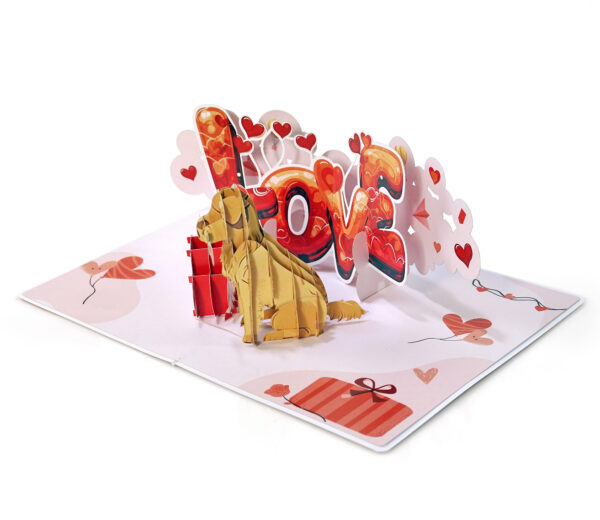 Love-you-popup-up-3D-card-with-Golden-Dog-04