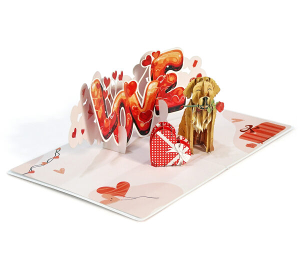 Love-you-popup-up-3D-card-with-Golden-Dog-07