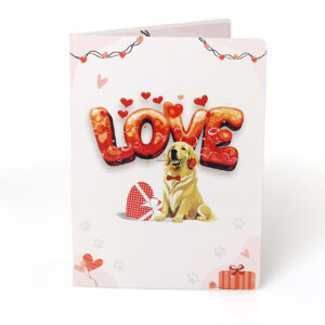 Love-you-popup-up-3D-card-with-Golden-Dog-10