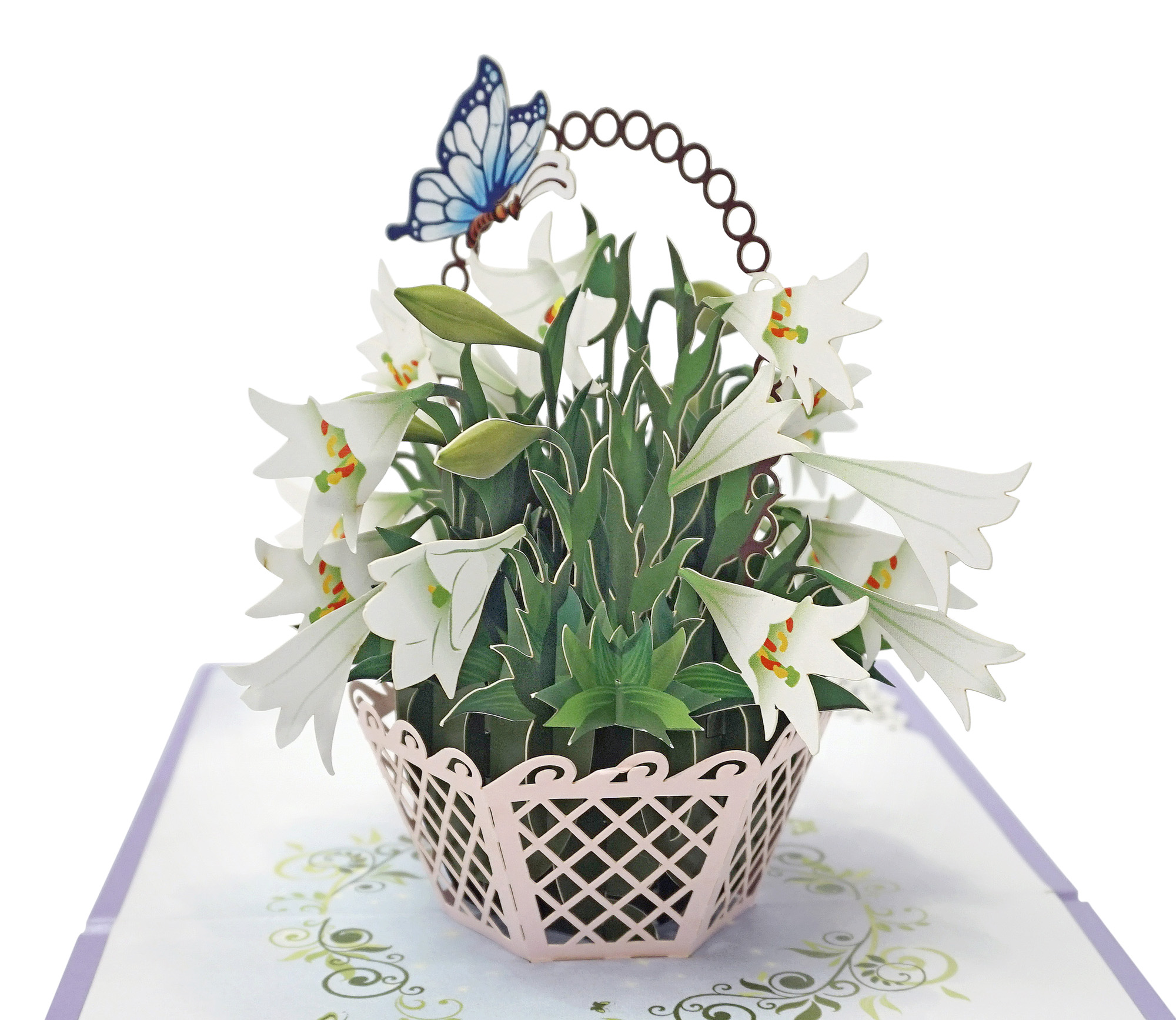 White-Lilies-Flower-3D-Popup-Greeting-Card-02