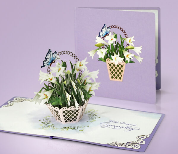 White-Lilies-Flower-3D-Popup-Greeting-Card-09