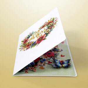 Happy-Mothers-Day-3D-greeting-cards-Flower-heart-sharp-11