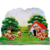 Father-Dog-with-his-son-3D-Pop-Up-Card-00
