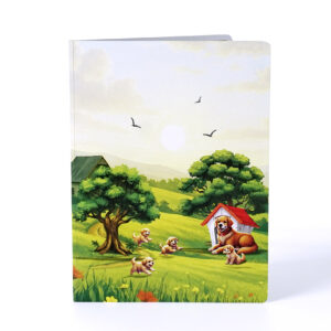 Father-Dog-with-his-son-3D-Pop-Up-Card-07