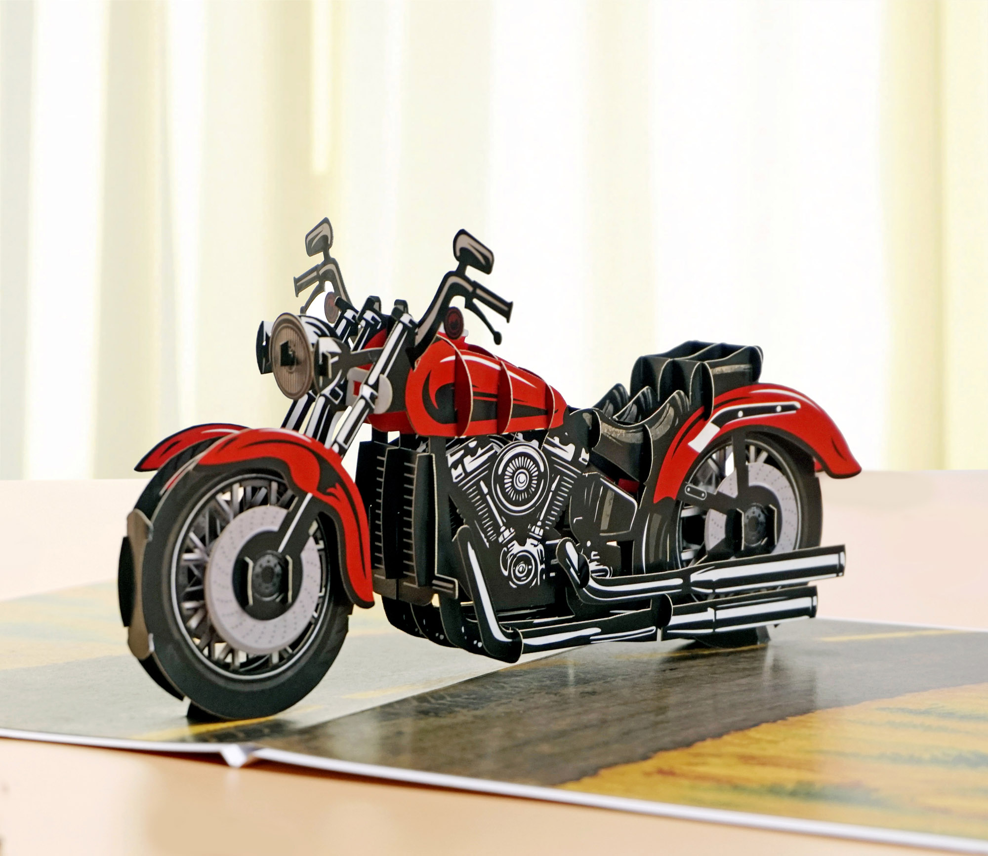 Moto-bike-3D-pop-up-for-Father-Day-Greeting-13
